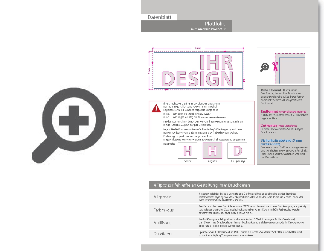 Product Bild plottfolie_in_pink_(oracal_751c-041)_mit_freier_wunsch-kontur__montagefertig_inkl____bertragungstape_f__r_schriften_und_zeichen