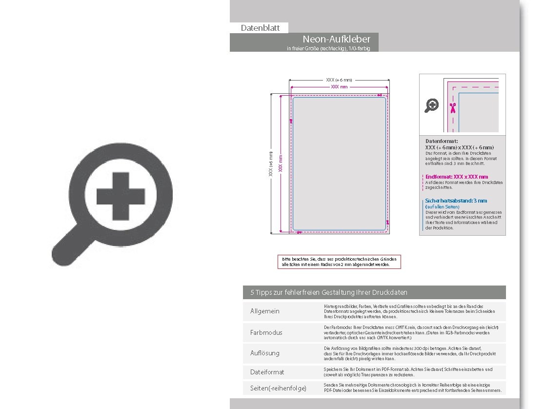 Product Bild neon-aufkleber_1_0_einfarbig_schwarz_bedruckt_mit_freier_gr____e_(rechteckig)