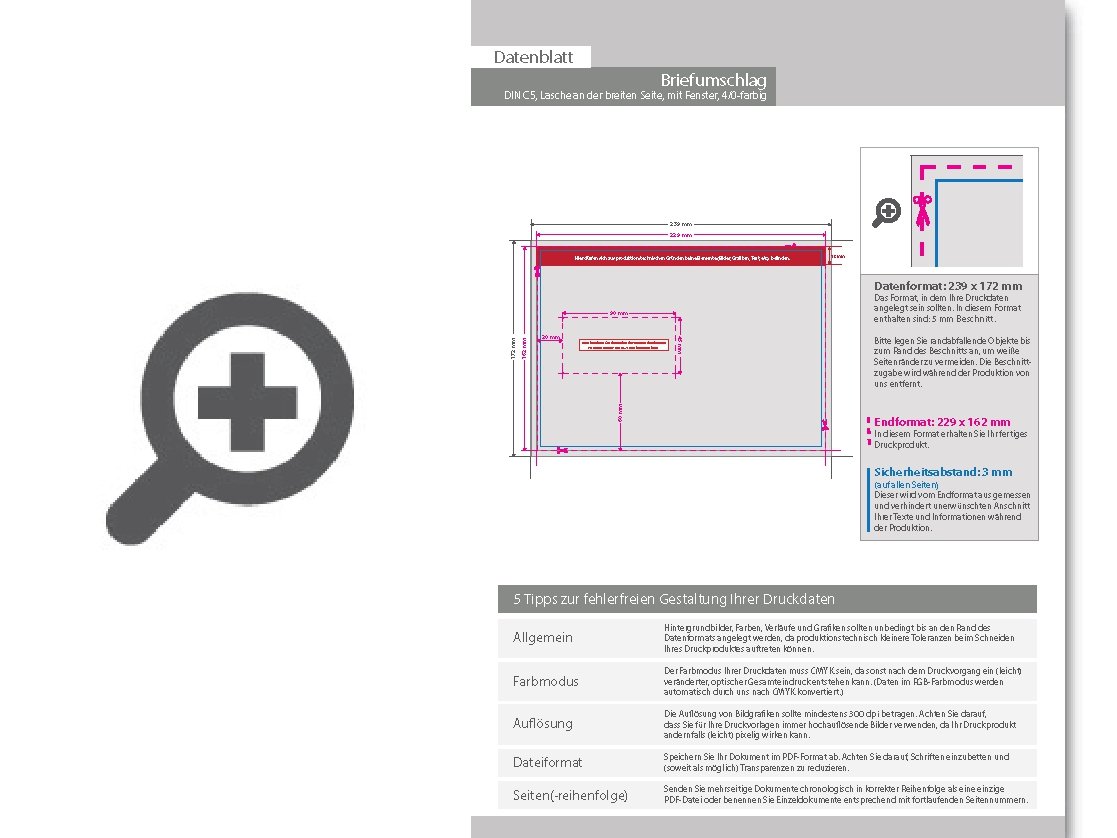 Product Bild briefumschlag_din_c5_(lasche_an_der_breiten_seite)__haftklebend_mit_fenster__einseitig_4_0_farbig_bedruckt