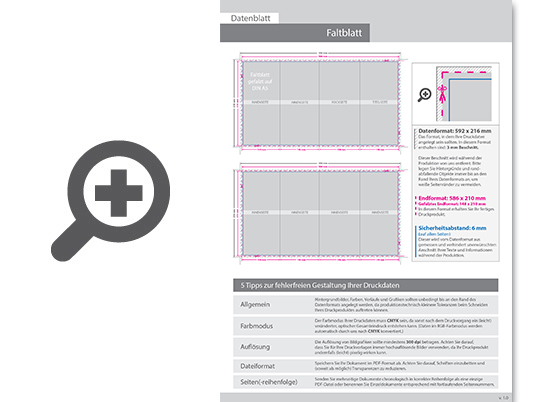 Product Bild faltblatt__gefalzt_auf_din_a5__vertikaler_wickelfalz__8-seitig