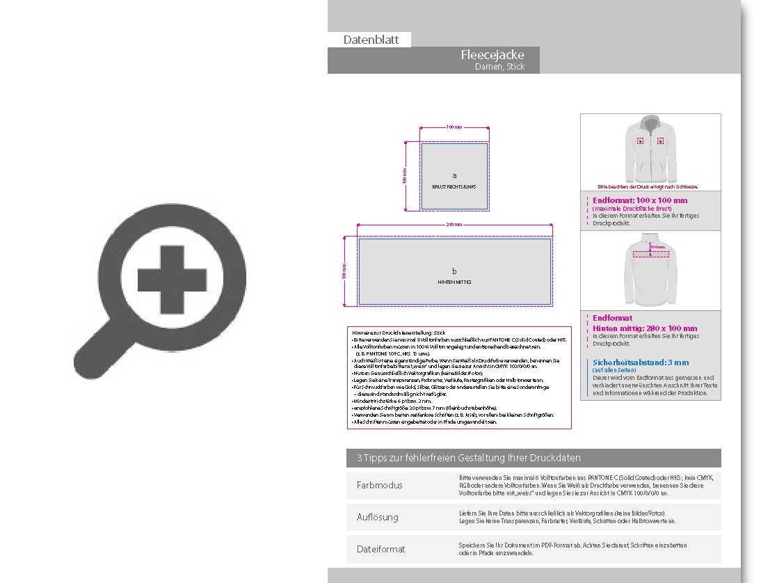 Product Bild damen-fleecejacke__recycelt_-_mit_einer_stickposition