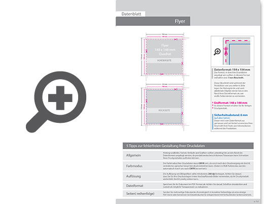 Product Bild hochglanz-uv-lack-flyer_quadrat_14_8_cm_x_14_8_cm__beidseitig_bedruckt