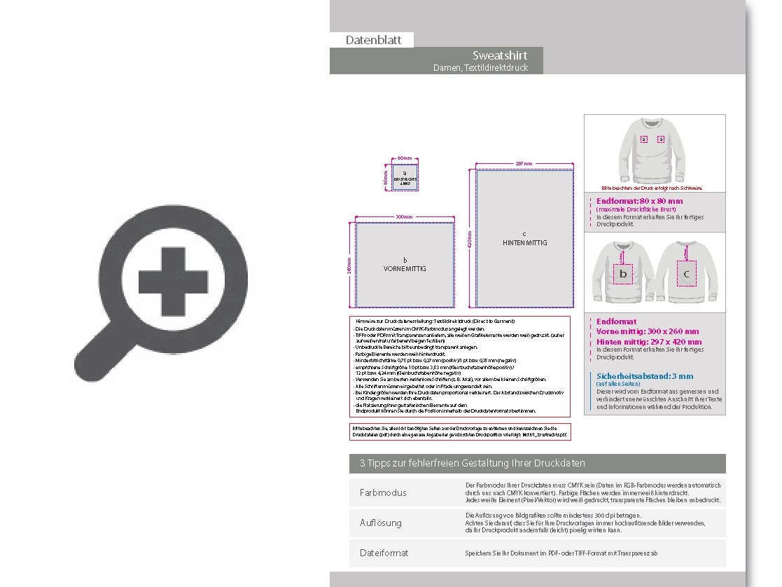 Product Bild sweatshirt_damen__premium_-_mit_einer_druckposition