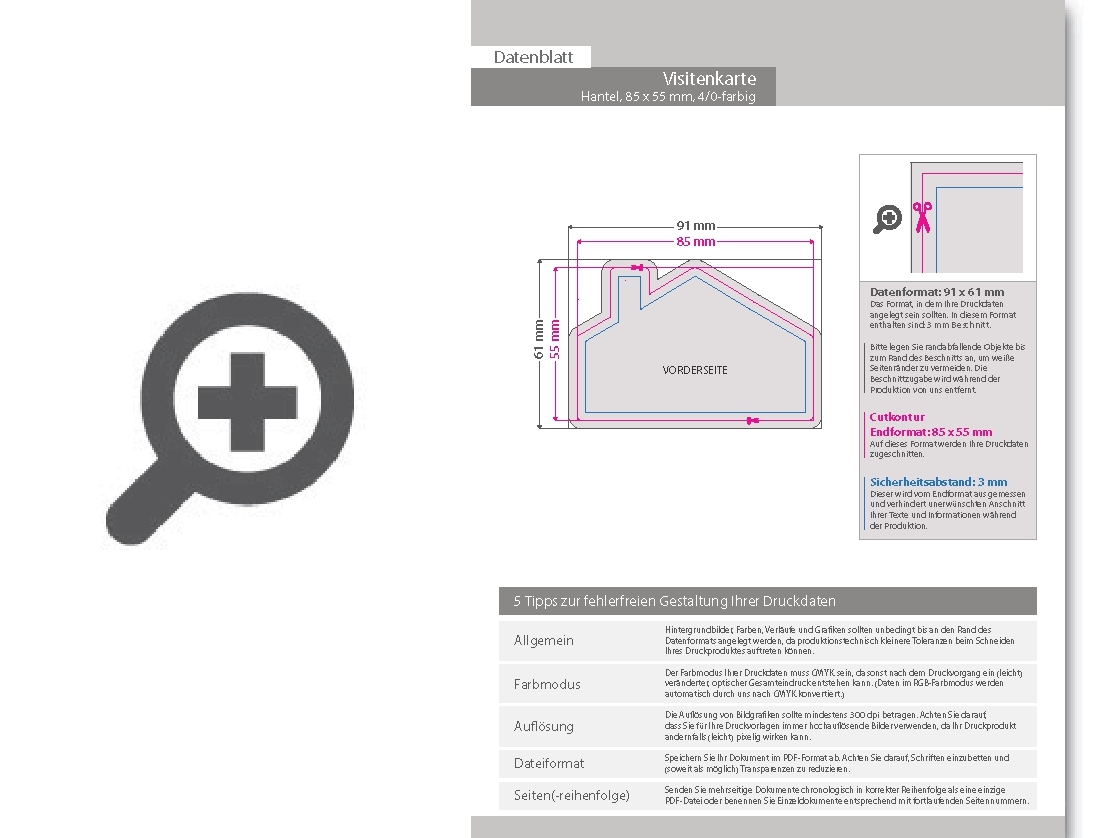 Product Bild visitenkarte_haus__85_x_55_mm__1-seitig__4_0-farbig_cmyk